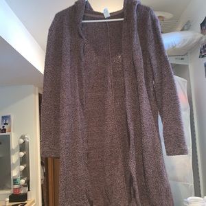 Long Brown Cardigan